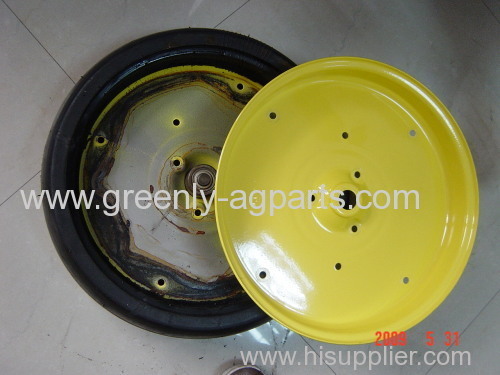 JOHN DEERE Planter Steel Yellow Gauge wheel half AA27780 fits MaxEmerge