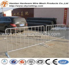 hot dipped galvanized after welding temporary fence welded pipe crowd control barrier queue control fence panel