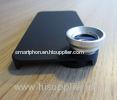 Black / Pink 5X 2 In 1 Smartphone Camera Lens Kit For Iphone 6 / IPhone 5