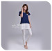 Apparel & Fashion Shirts & Blouses Young Girls Shirts Chiffon Trim Bamboo Fiber Cool Summer