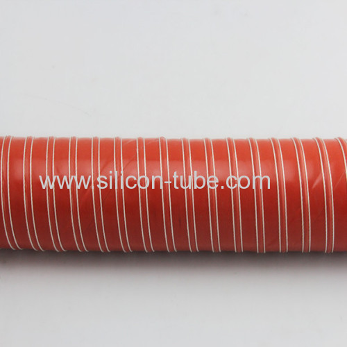 High quality Steel wire reinforced silicone high temperature flexible duct