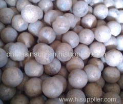 Steel Forged Milling Balls for ores; Oil-quenched Chrome Cast Grinding Balls