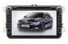 Mutil Language AUX 1080P Volkswagen GPS Navigation System Touch Screen Dvd Player