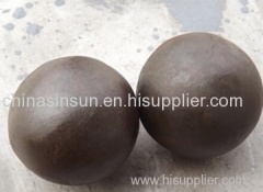 Forged Steel Grinding Balls for Ores; Oil-quenched Steel Chrome Grinding Balls for Cement Industries