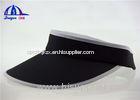 Fashion Custom Design 100% Nylon Running Visor / Sun Visor Caps with Big Brim