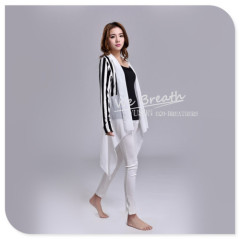 Apparel & Fashion Leisure Wear Ladies' shawl cardigan styling cover up made with bamboo and chiffon