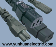 America UL Power Cord Plug and Extension Socket