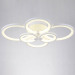 Six ring shaped living room LED acrylic ceiling lamp for sale