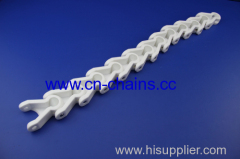 1701 Multiflex conveyor chain sideflex running