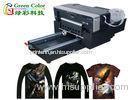 Digital flatbed t-shirt printer , home textileprinter with micro piezo printheads