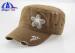 Simple Style Wash Flat-top Military Outdoor Trucker Baseball Hat / Cap Fashion and Cool