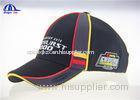 Munti- Panel Polyester Embroidered Baseball Caps , Women or Man Large Baseball Hat