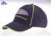 Sandwich Polyester Adult Fitted Embroidered Baseball Caps With Piping