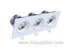 Cree COB 12x3W 3500LM Square LED bathroom downlights OF Aluminum+PMMA