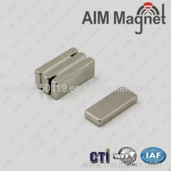 super Zinc coated 8x5x2mm neodymium magnet