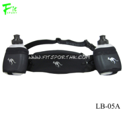 Expandable Running Pouch for Sport with Bottle Holder