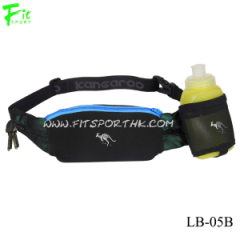 Expandable Running Pouch for Sport with single Bottle Holder