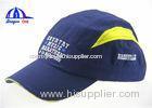 Men's Fashion Polyester Sports Baseball Caps With Embroidery , Customized Caps and Hats