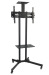 LCD / TV mobile floor Stand LED LCD plasma tv cart with wheels