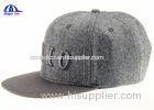 Fashion Adjusted Snapback Embroidery Baseball Cap and Hat with 15% Wool 85% Polyester
