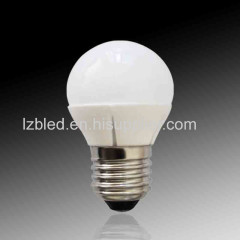 High lumens 5W E27 G45 LED bulb light(CE RoHS approved)