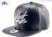 Polyester Woven PU Snapback Baseball Caps , 3D Embroidery ClassicBaseball Cap