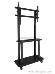 Movable LCD TV Cart design moveable lcd tv cart with wheels