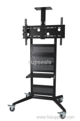 Video conferencing mobile carts whiteboard stand mobile carts stand/tv carts