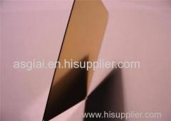 5.0mm Flat Clear First Surface Optical Mirrors with Enhanced Aluminum Coating High Reflection