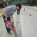 The easy way to repair the bridge deck crack broken with huineng concrete rapid repair mortar