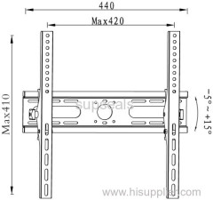 25-52 inch wall-mounted /adjustable multi-model TV Adapter TV stand