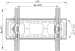 Universal 32-65 inches LCD TV Bracket/tv stand