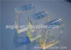 BK7 Precision Dove Prisms Optical Prism For Beam Rotator Orientation ±0.15 Hypotenuse