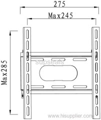 15-42 inch LCD TV wall bracket NB TV rack slim TV Stand