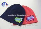 Nice Flexible Beanie Winter Hats Multi Color for Girls and Boys , Pink or Navy Color