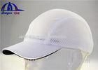 Polyester Mesh Woven Sports Style Custom Running Caps With Reflective Fabric