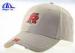 Logo Printing Washable Breathable Baseball Caps with 6 Panel , 100% Cotton Fabric