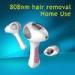 Portable Home Beauty Equipment 808nm Diode Laser Arm , Leg , Bikini Hair Removal Machine