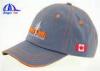 Grey Cool Kids Washed Baseball Cap / Custom Fitted Baseball Caps with Logo