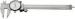 4Cr13 Stainless Steel Caliper 0 mm 150 mm for OD , ID Depth