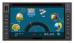 High Definition Double Din Car Dvd Player , RDS IR DVD Bluetooth Navigation System