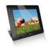 8 Inch Acrylic Portable Digital Picture Frame With Clock And Calendar 800*600