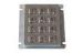 IP65 dynamic rated vandal proof Vending Machine Keypad with long stroke with 12 keys, rear mounting