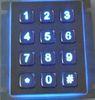 12 keys IP65 dynamic waterproof vending machine backlight keypad