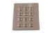 IP65 dynamic rated vandal proof Vending Machine Keypad with long stroke with 12 keys