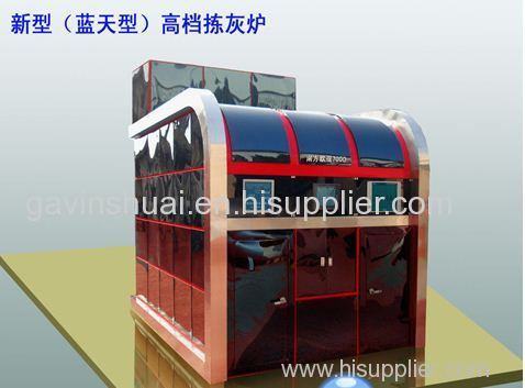 Blue sky pick high ash cremation machine type