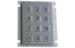 IP65 dynamic rated vandal proof Vending Machine Keypad with short stroke with 12 keys