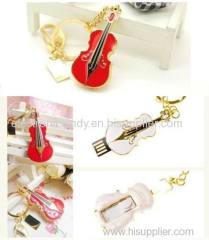 Violin fashion style usb flash drive