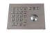 IP65 dynamic rated vandal proof industrial stainless steel trackball