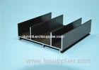 Extruded Aluminum Shapes 6063 T5 , Bronze Anodised Aluminum Structural Shapes